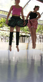 Dancers at the Lasqueti Dance Centre