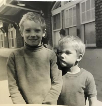 Richard and younger brother Ollie