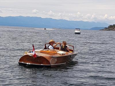 Lasqueti Yacht Club Sail Past June 2019