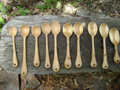 Assortment of Stirring Spoons and Salad Spoons