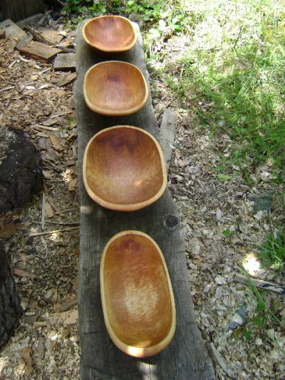 Small Maple Bowls
