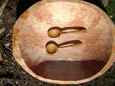 Bowl with Spoons
